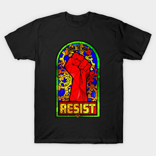 Resist T-Shirt by Harley Warren